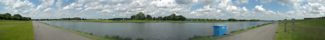 Holme Pierrepont Rowing Course Panorama